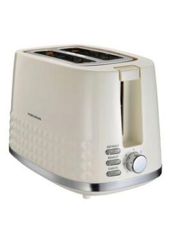 Morphy Richards Dimensions 2-Slice Toaster - Cream